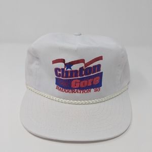 Vintage Clinton Gore 1993 innaguration Hat